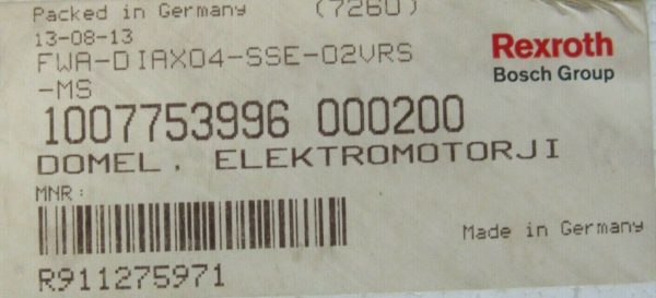 NEW SEALED REXROTH HDD02.2W040N-HD32-01-FW SERVO DRIVE R911275971 R911288990 - Image 4