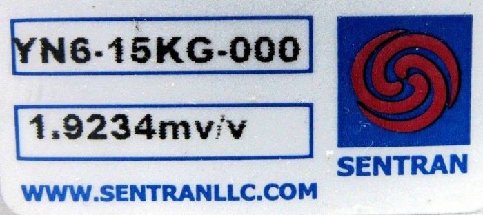 NEW SENTRAN YN6-15KG-000 LOAD CELL YN615KG000 1.9234MV/V YN6-15KG-C01 - Image 5