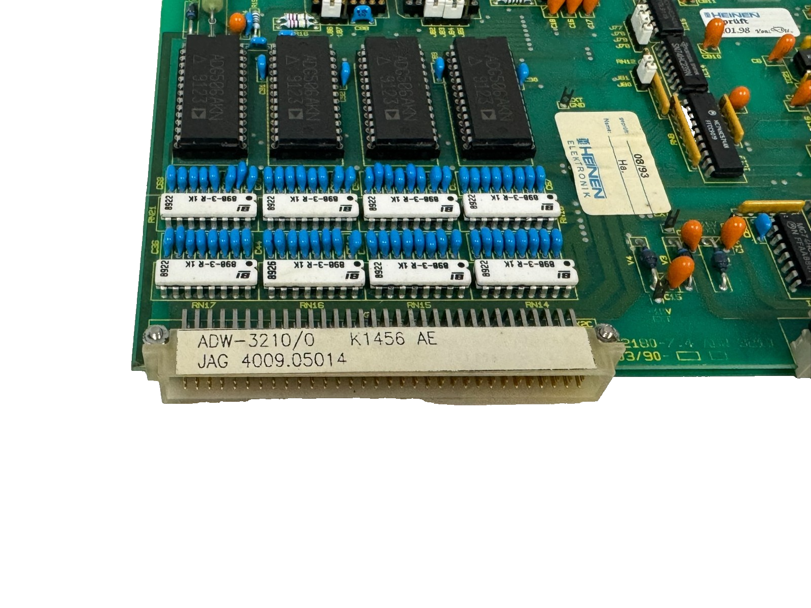 USED HEINEN 07-062180-7.0-000 CONTROL CARD ADW-3210/0 K1456 AE JAG 4009.05014 - Image 4