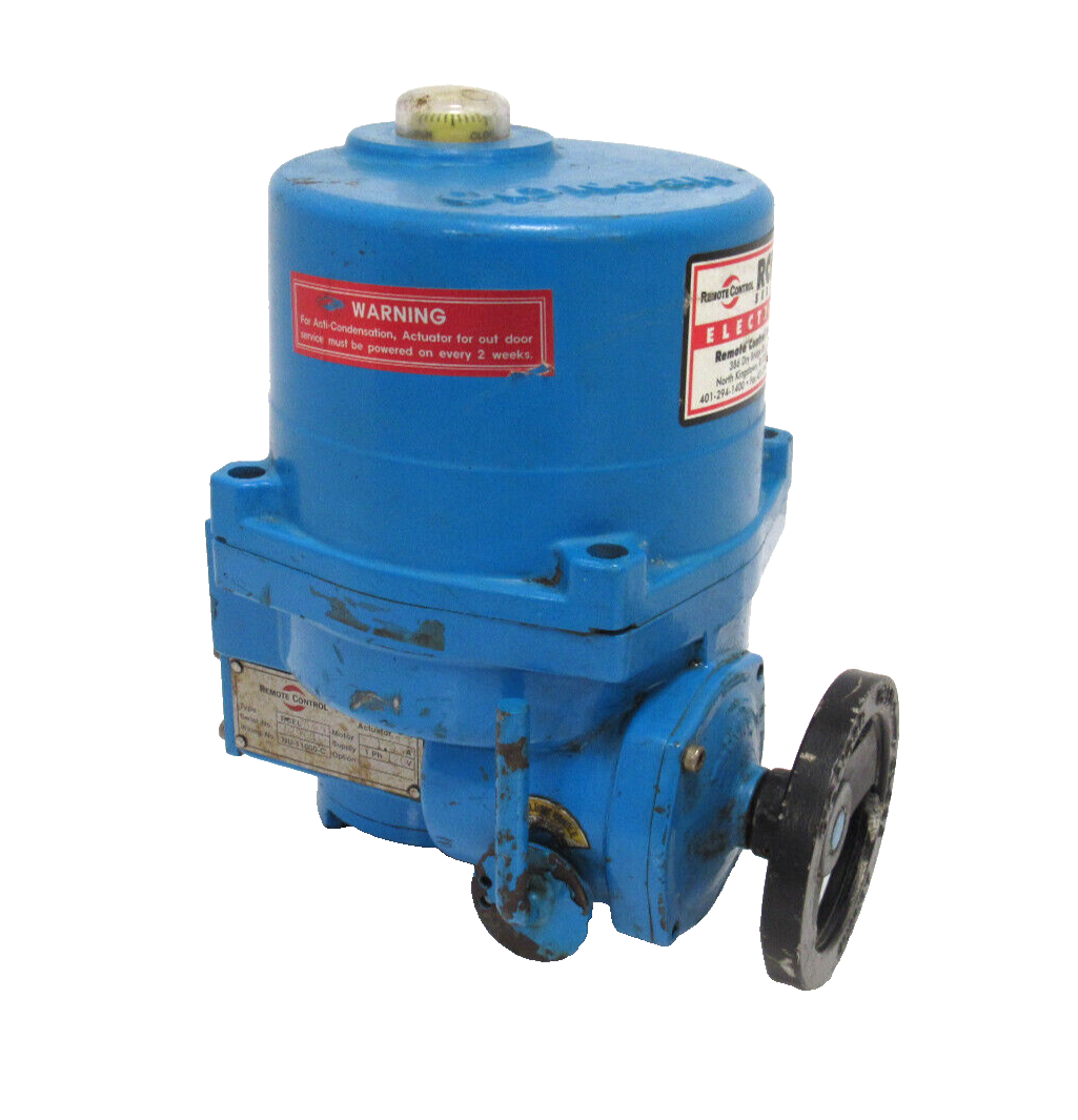 USED REMOTE CONTROL RCEL009 ELECTRIC ACTUATOR 120V