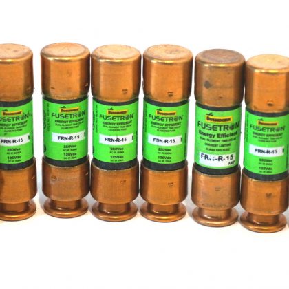 8 NEW FUSETRON FRN-R-15 FUSES FRNR15