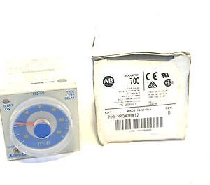 NEW ALLEN BRADLEY 700-HRQN2HA12 TIMING RELAY SER.D 700HRQN2HA12