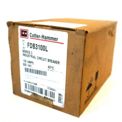 NEW CUTLER HAMMER FDB3100L CIRCUIT BREAKER SER. C