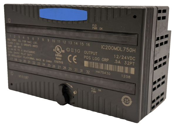 NEW GE FANUC POS. LOGIC GROUPED OUTPUT IC200MDL750H IC200MDL750 - SB ...
