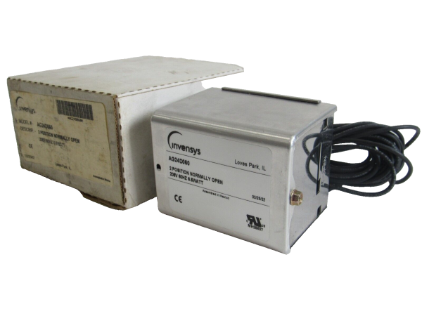 NEW INVENSYS AG24D060 ACTUATOR 208V 60HZ 6.5WATT - SB Industrial Supply ...