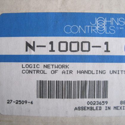 NEW JOHNSON CONTROLS N-1000-1 LOGIC NETWORK