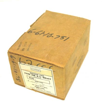 NEW A.O.SMITH CLARK 4U6 RELAY 7304 TYPE PM  230V