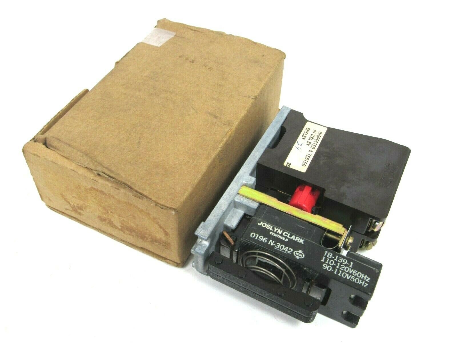 NEW JOSLYN CLARK TB-139-1 CONTACTOR RELAY COIL TB1391