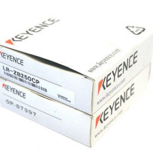 NEW KEYENCE LR-ZB250CP LASER SENSOR W/ KEYENCE OP-87397 CABLE LRZB250CP OP87397