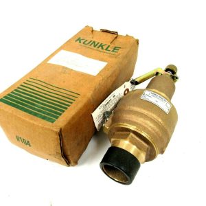 NEW KUNKLE VALVE 6182HG01-KM RELIEF VALVE 1-1/2" 6182HG01KM 6182HG01-KM0150