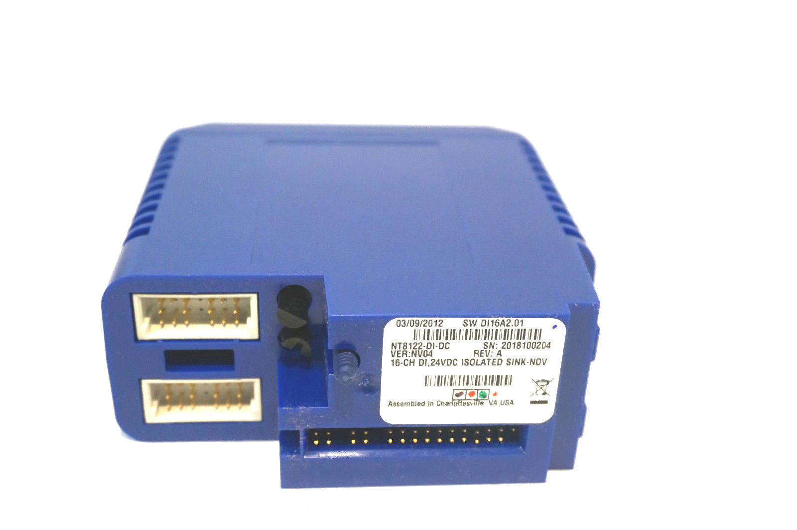 NEW NOVATECH NT8122-DI-DC I/O MODULE 8122-DI-DC-NV-01 REV.A 8122DIDC ...