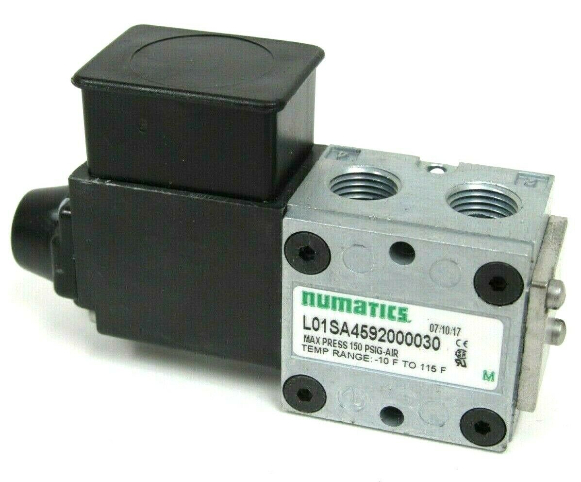 ASCO L01SA4592000030 - Électrovanne Neuve, Prête à L'emploi Pour Systèmes Pneumatiques