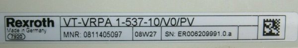 NEW REXROTH 0811405097 AMPLIFIER BOARD VT-VRPA 1-537-10/V0/PV - Image 5
