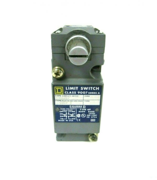NEW SQUARE D 9007-C62B2 LIMIT SWITCH SER A 9007C62B2 - Image 3
