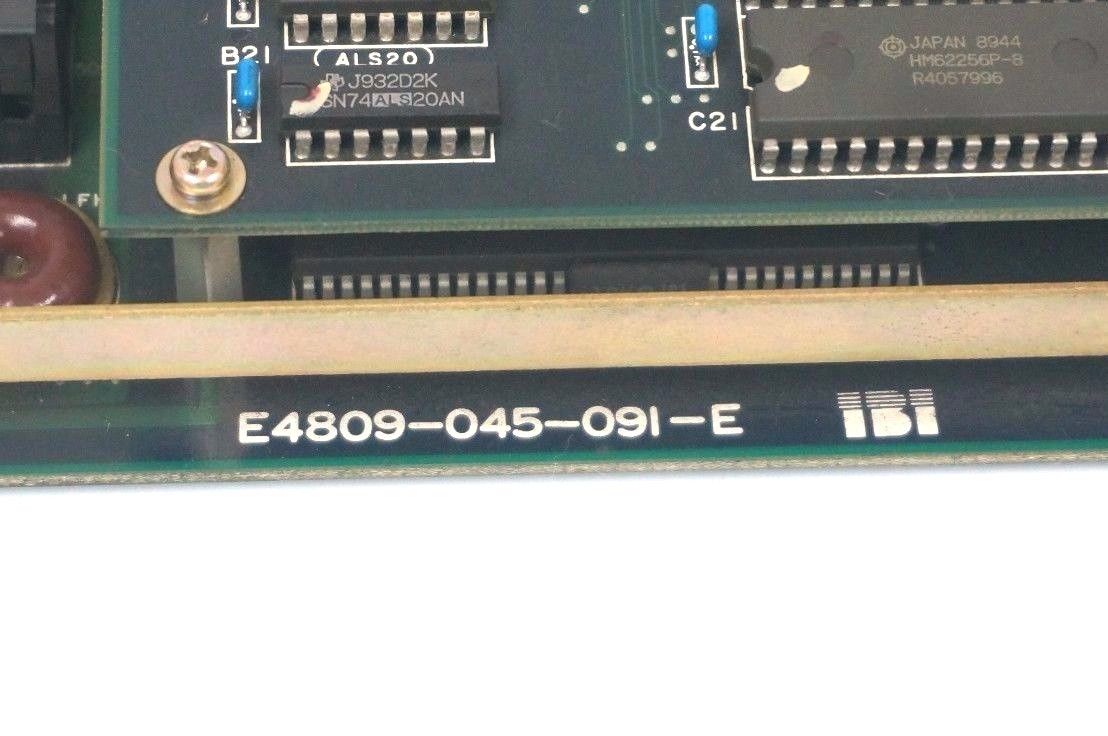 USED OKUMA E4809-045-091-E MAIN BOARD W/ E4809-045-138 AND E0227