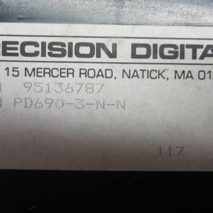 PRECISION DIGITAL PD690-3-N-N PANEL METER PD6903NN