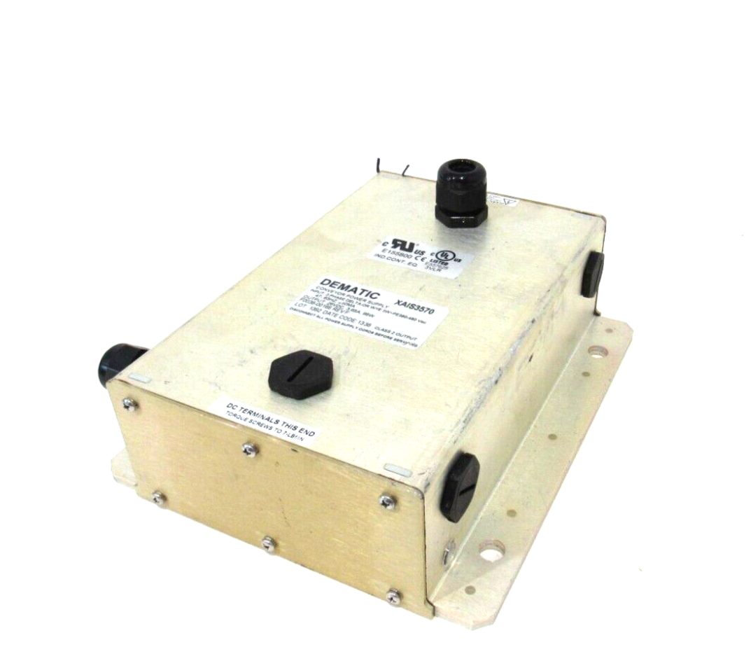 USED DEMATIC XAIS3570 CONVEYOR POWER SUPPLY - SB Industrial Supply, Inc.