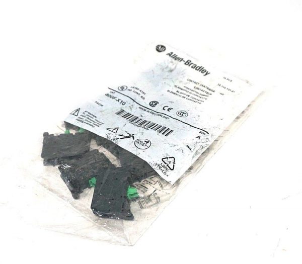 10 NEW ALLEN BRADLEY 800F-X10 CONTACT CARTRIDGES SER.A 800FX10