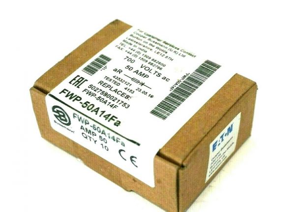 10 NEW EATON BUSSMANN FWP-50A14FA FUSES FWP50A14FA