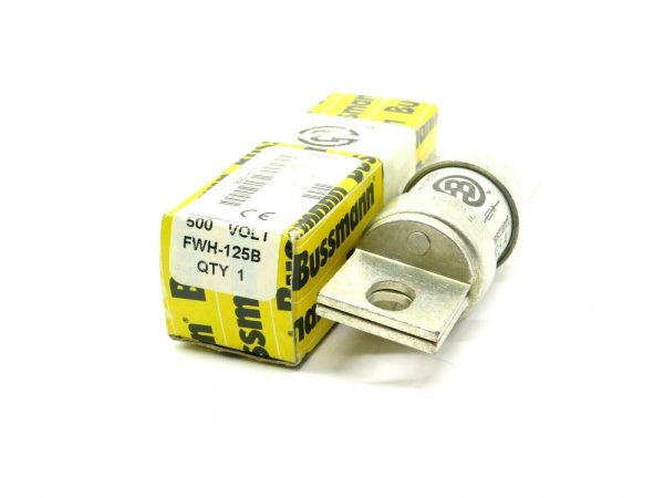2 NEW BUSSMANN FWH-125B FUSE 125AMP 500V FWH125B
