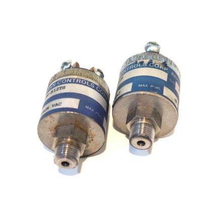 USED 2 WHITMAN CONTROLS P117V-3N-K12TS PRESSURE SWITCH P117V3NK12TS
