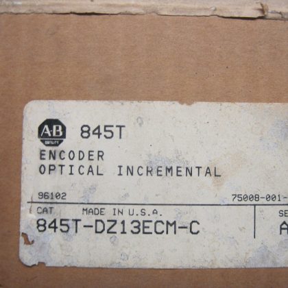 NEW ALLEN BRADLEY 845T-DZ13ECM-C ENCODER 845TDZ13ECMC