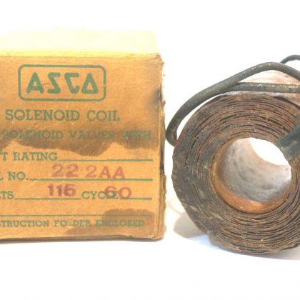 NEW ASCO 22.2AA COIL 222AA