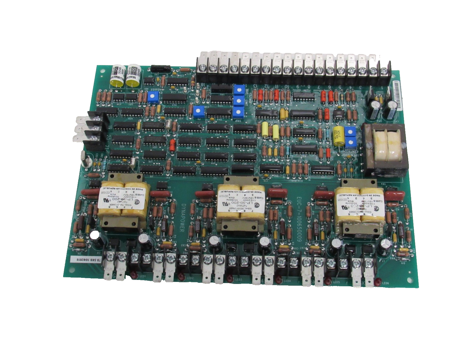 NEW DYNAPOWER EUC-7-100650009 CONTROLLER BOARD EUC7100650009 - SB ...