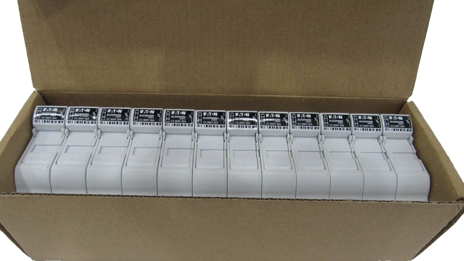 NEW EATON CHCC1DU MODULAR FUSE HOLDER 600V 30AMP 12 PCS. - Image 3