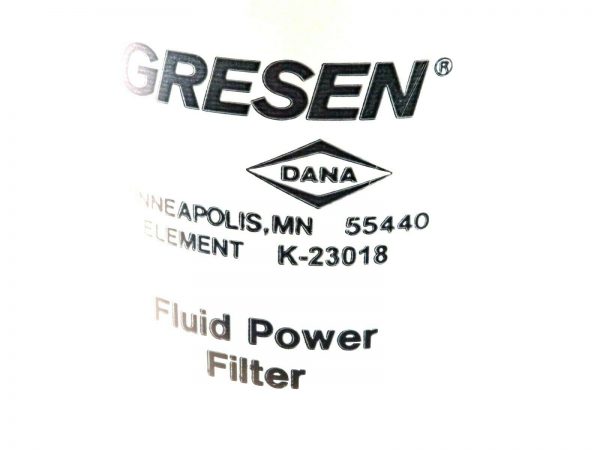NEW GRESEN K-23018 HYDRAULIC FILTER ELEMENT 10MICRON K23018 - Image 5