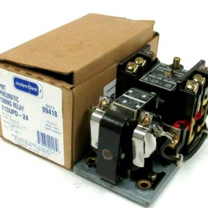 NEW JOSLYN CLARK 713UPD-24 99418 PMT PNEUMATIC TIMING RELAY 24V 713UPD24