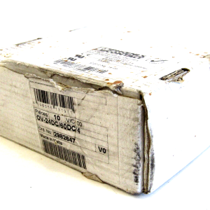 NEW LOT OF 10 PHOENIX CONTACT 2982647 RELAY OV-24DC/ 60DC/4