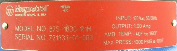 NEW MAGNETROL B75-1B30-R1M LIQUID LEVEL SWITCH B751B30R1M - Image 4