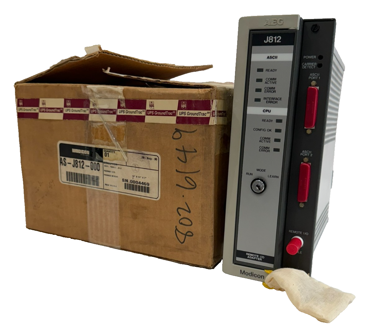NEW MODICON AS-J812-000 INTERFACE ADAPTER MODULE ASJ812000 - SB ...