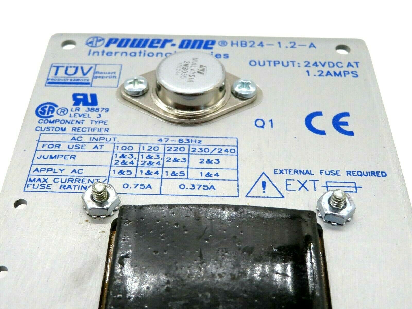 NEW POWER ONE HB24-1.2-A POWER SUPPLY 24VDC 1.2AMPS HB2412A - Image 3