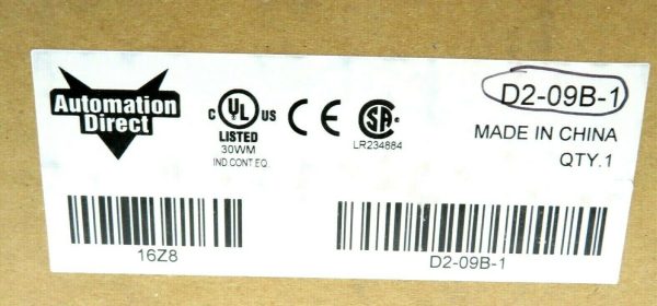 NEW SEALED AUTOMATION DIRECT D2-09B-1 DIRECT LOGIC D209B1 - Image 3