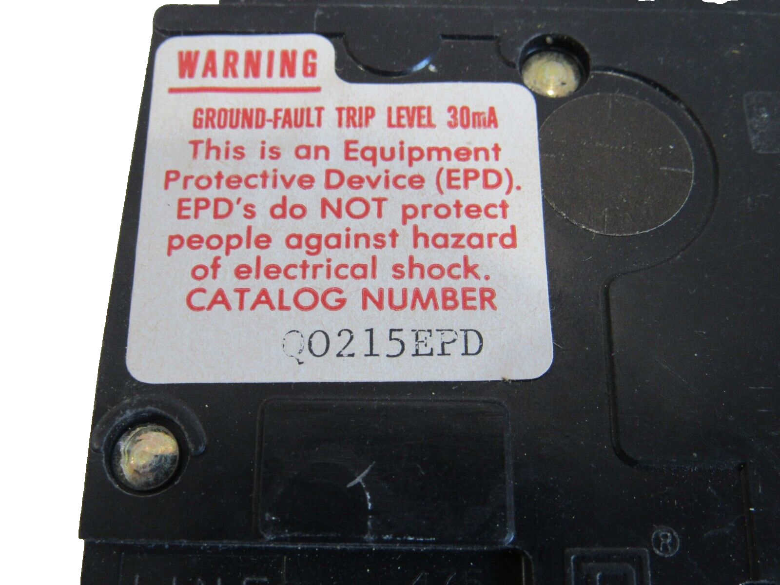 NEW SQUARE D QO215EPD CIRCUIT BREAKER 120/240AC 2 POLES 15 AMP - Image 4