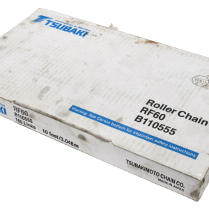 NEW TSUBAKI RF60 ROLLER CHAIN 160 LINKS 10FT B110555
