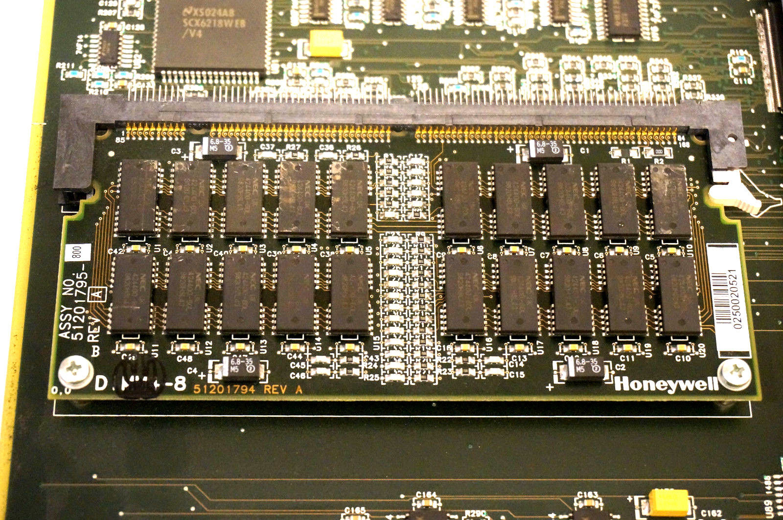 USED HONEYWELL 51402755-100 PC BOARD PROCESSOR 51402755100 - Image 3