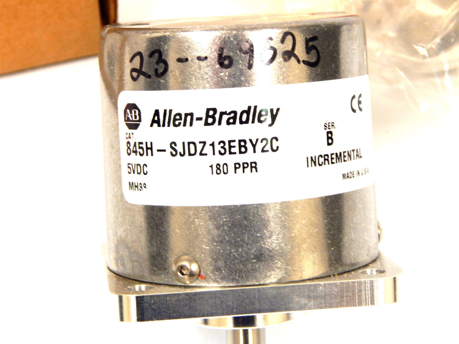 NEW ALLEN BRADLEY 845H-SJDZ13EBY2C SER. B ENCODER 5VDC, 180PPR 845HSJDZ13EBY2C - Image 3