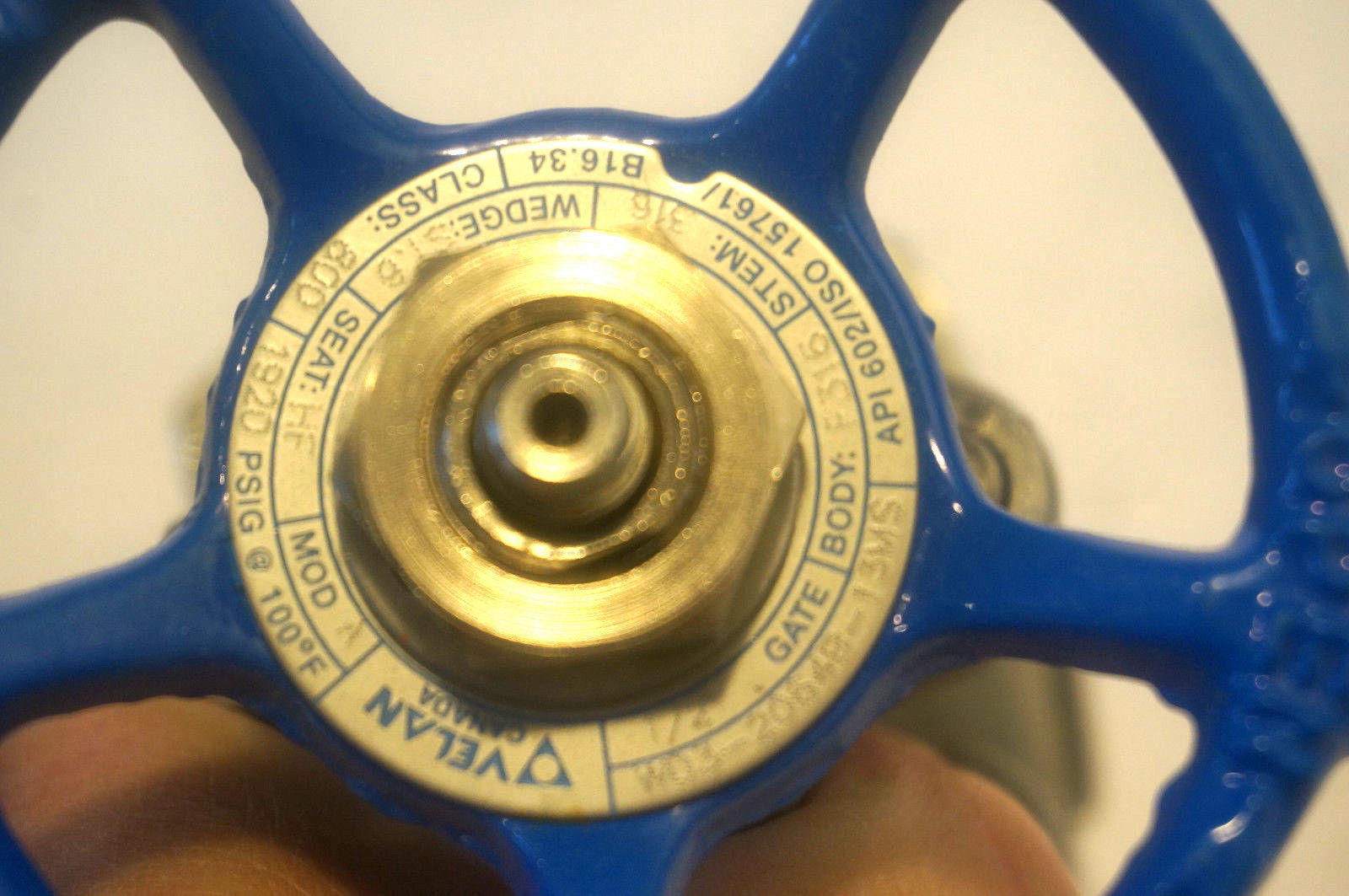 NEW VELAN W03-2064B-13MS GATE VALVE 1/2" MODEL A CLASS 800 W032064B13MS - Image 3