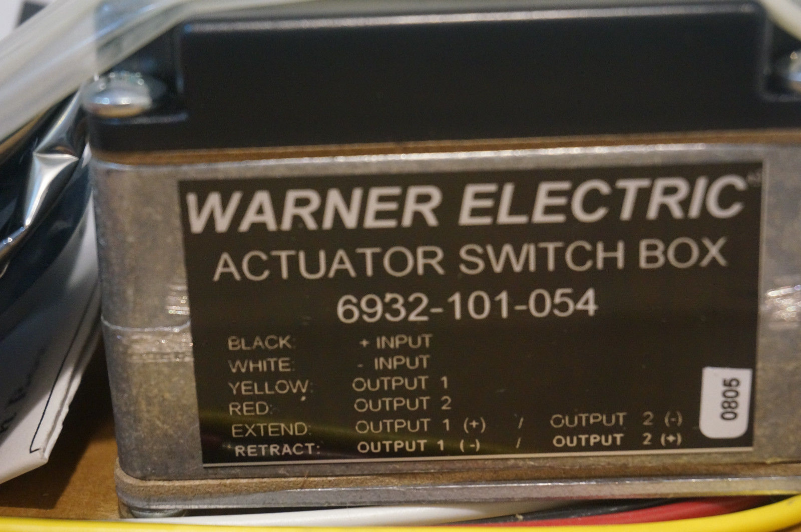 NEW WARNER ELECTRIC 6932-101-054 ACTUATOR SWITCH BOX 6932101054 - Image 3