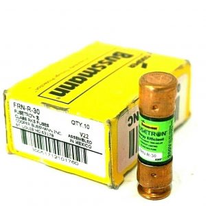 10 NEW BUSSMANN FRN-R-30 FUSES FRNR30
