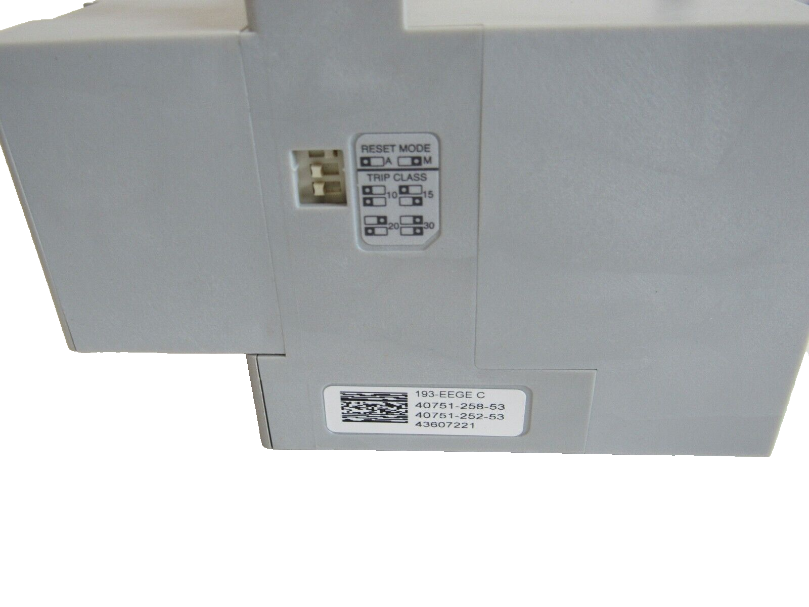 ALLEN BRADLEY 193-EEGE OVERLOAD RELAY SER. C 193EEGE NEW, SURPLUS - Image 5