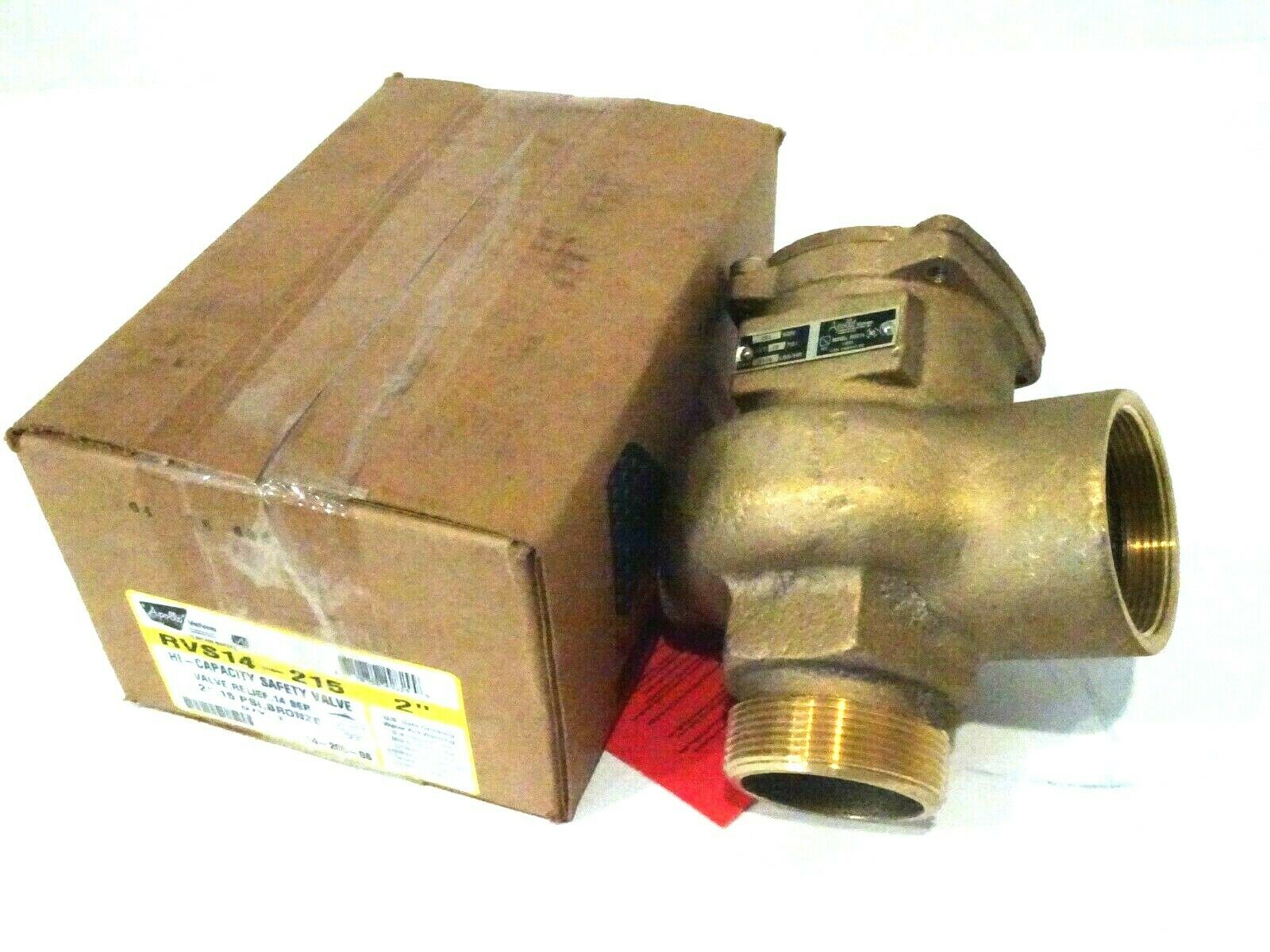 NEW APOLLO VALVES RVS14-215 SAFETY VALVE 2