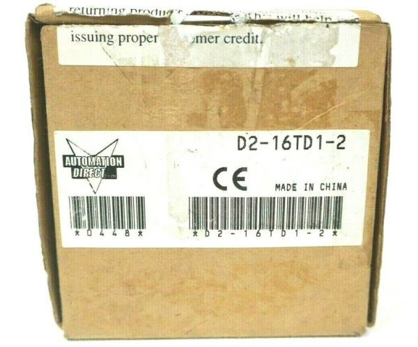NEW AUTOMATION DIRECT D2-16TD1-2 OUTPUT MODULE D216TD12 - Image 7