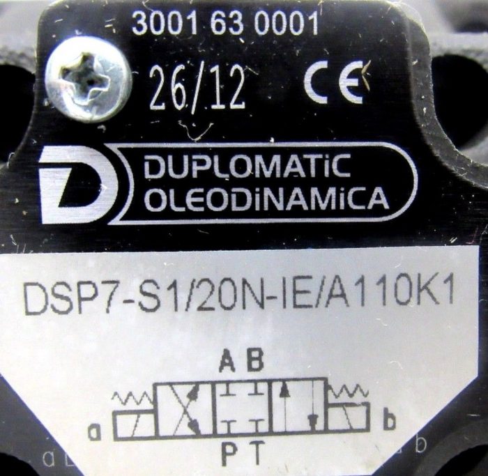 NEW DUPLOMATIC DSP7-S1/20N-IE/A110K1 CONTROL VALVE DSP7S120NIEA110K1 - Image 5