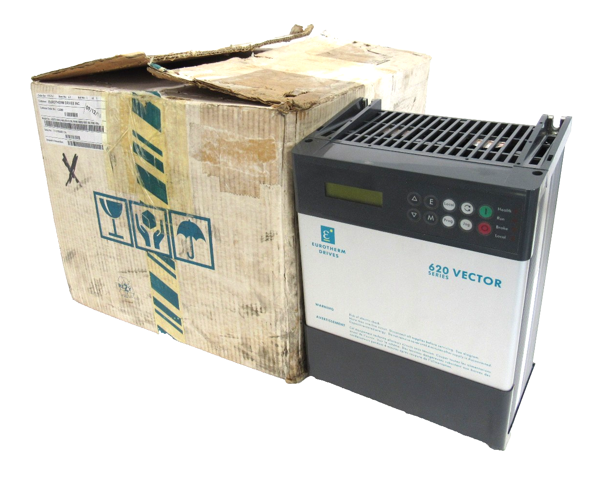 NEW EUROTHERM DRIVES 620STD/0055/400/0010/UK/ENW/0000/000/B0/000/000 DRIVE 7.5HP