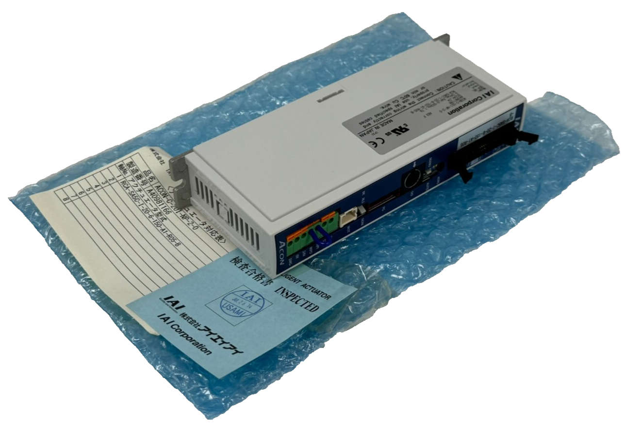 NEW IAI CORP. ACON-C-20I-NP-2-0 POSITION CONTROLLER 24VDC 2A - SB 