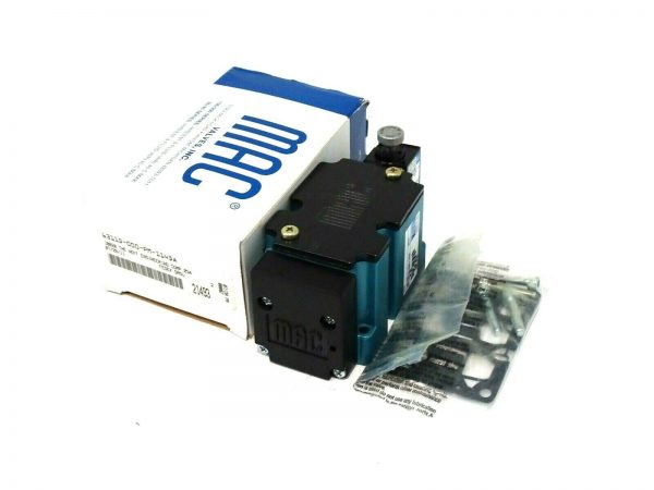 NEW MAC VALVES 6311D-000-PM-114DA SOLENOID VALVE 6311D000PM114DA